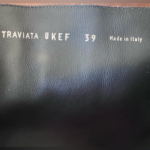 BALLY Black Leather Mid-Calf Boots Size 8.5 - Picture 6 of 16